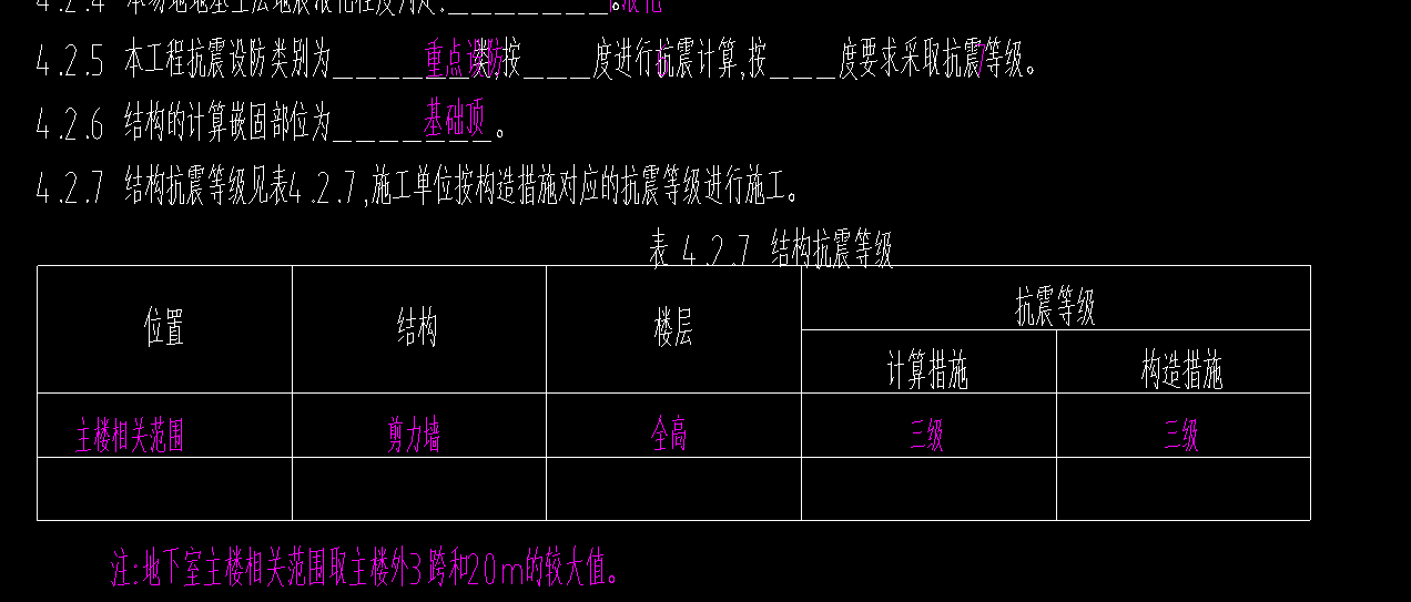 抗震等级