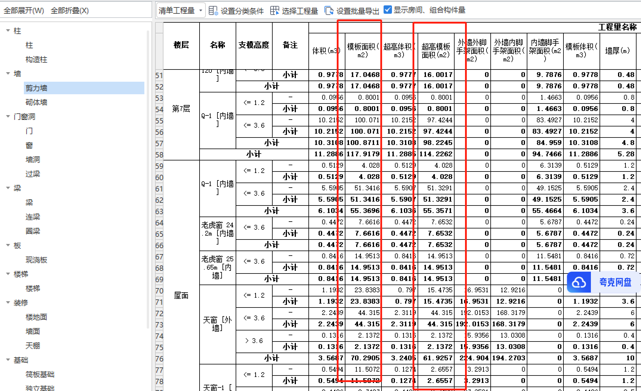 超高模板