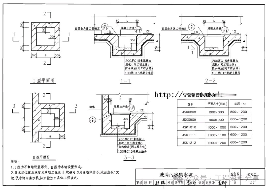 集水坑