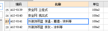 项目特征