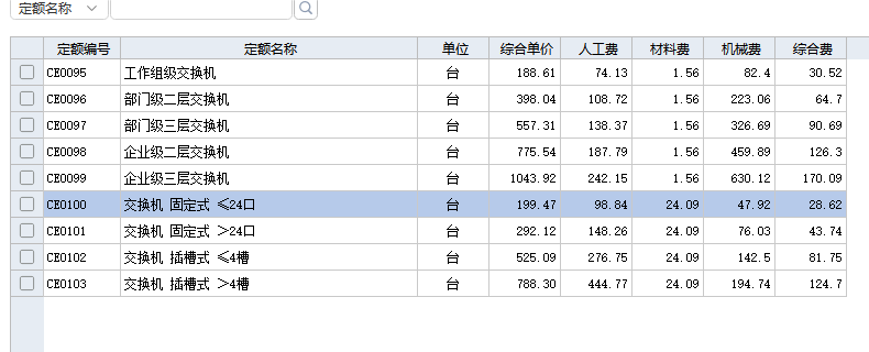 15定额