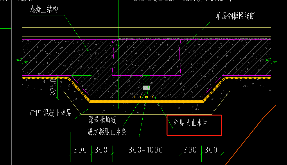 式止水带