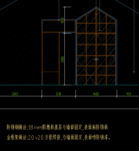 金属框
