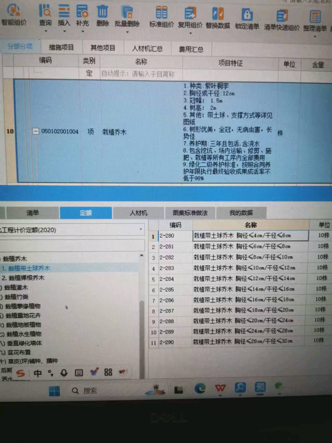 定额