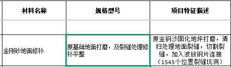地面修补