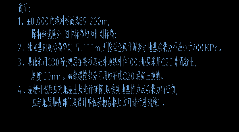 独立基础