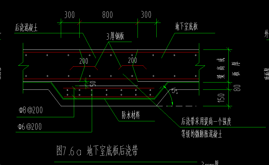 后浇带