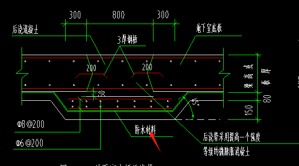 外墙后浇带