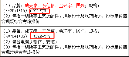電力電纜