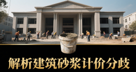 砂浆计价争议解析