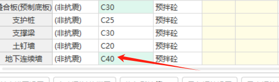 混凝土等级