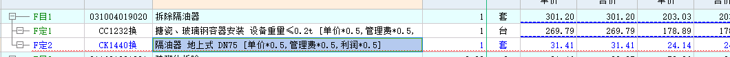 套清單