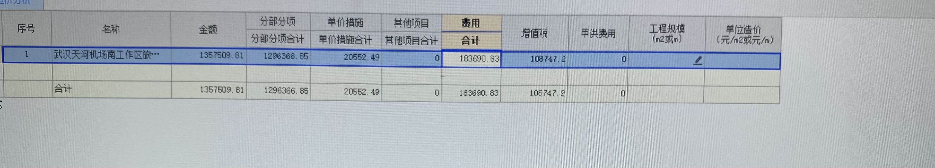 費用單