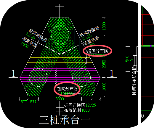 三桩承台