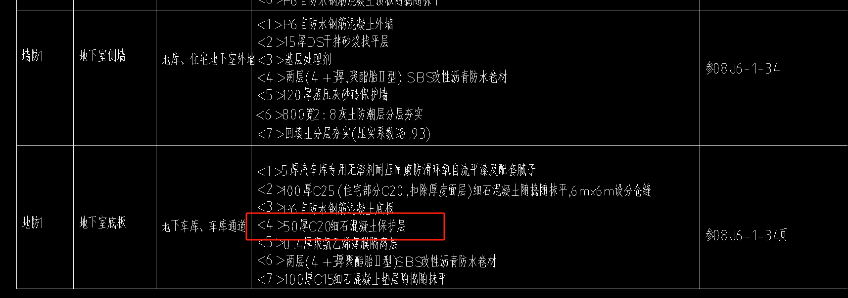 筏板基础