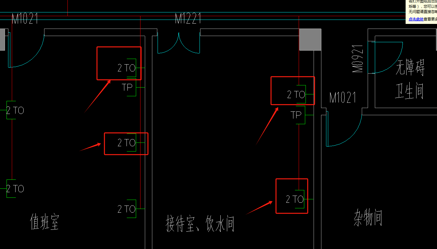 弱电平面图