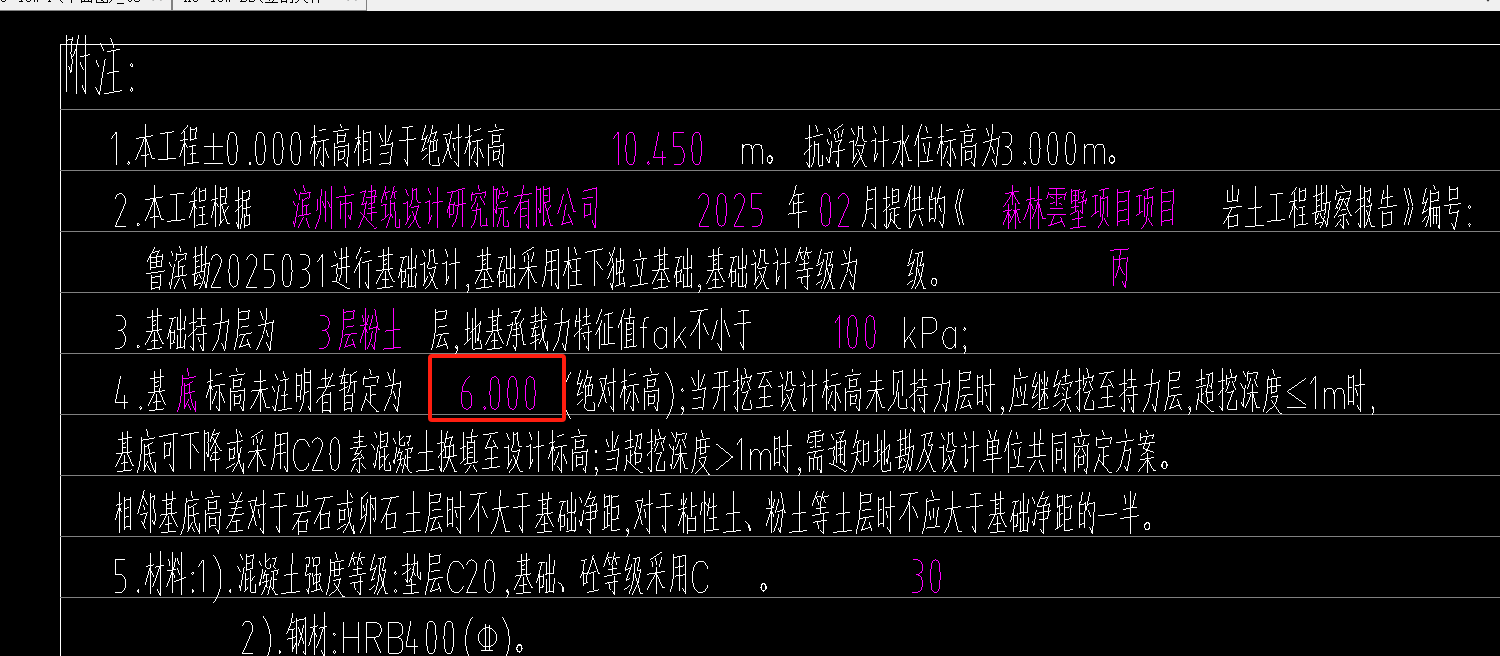 基础底