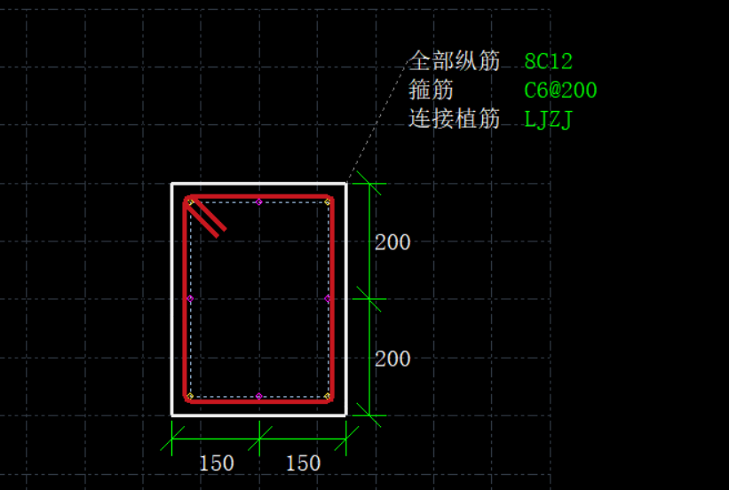 柱截面