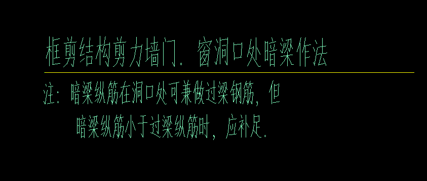 暗梁