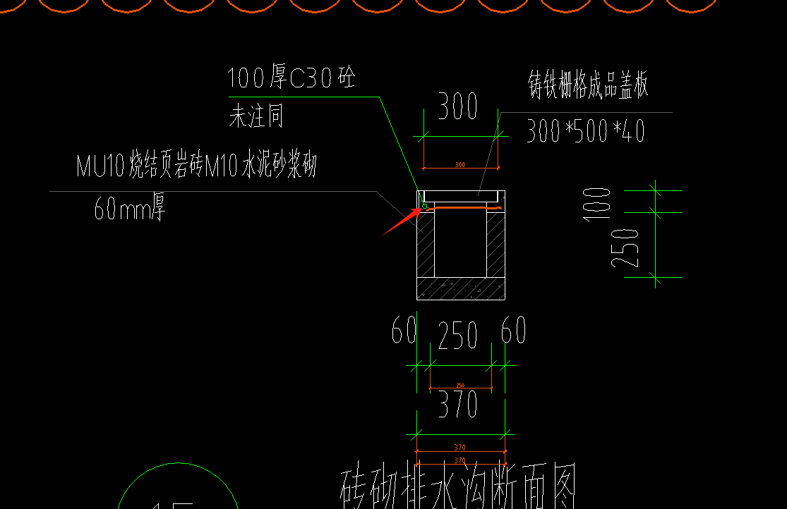 排水沟