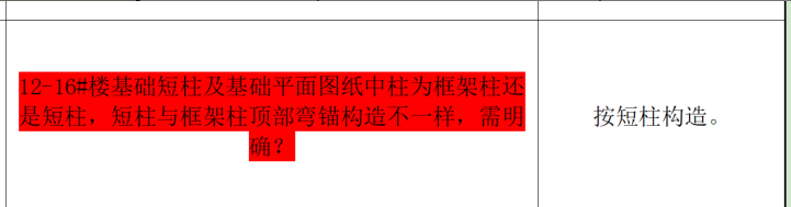 短柱