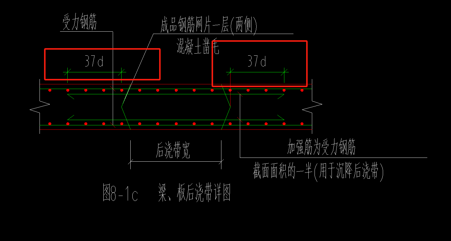 后浇带