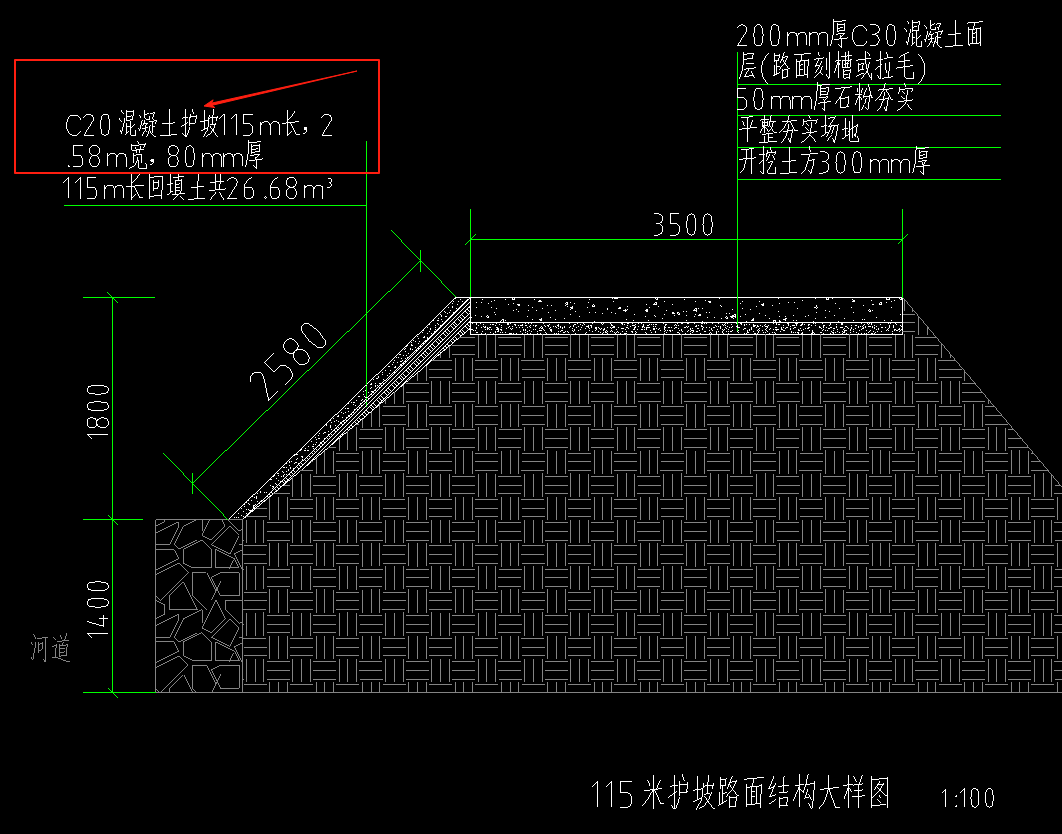 护坡套什么清单