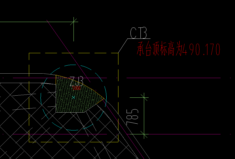 承台顶标高