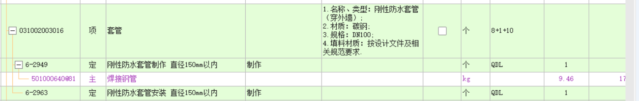 2011定额