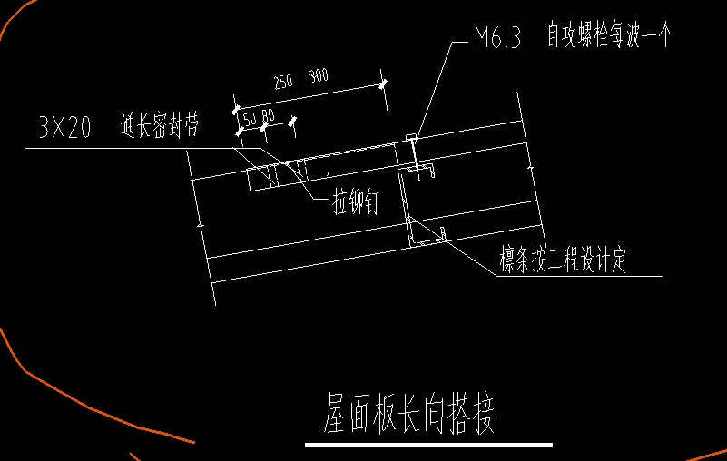 搭接位置
