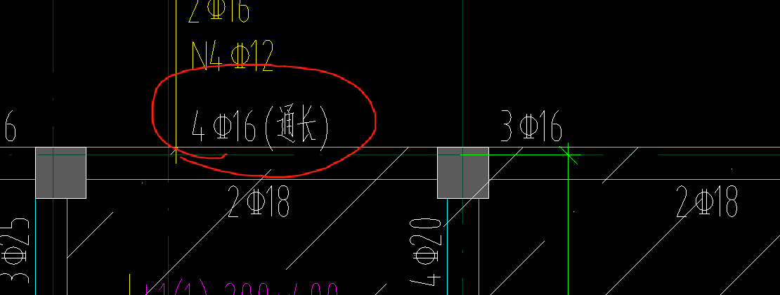 通长