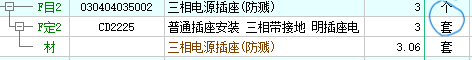 套定额
