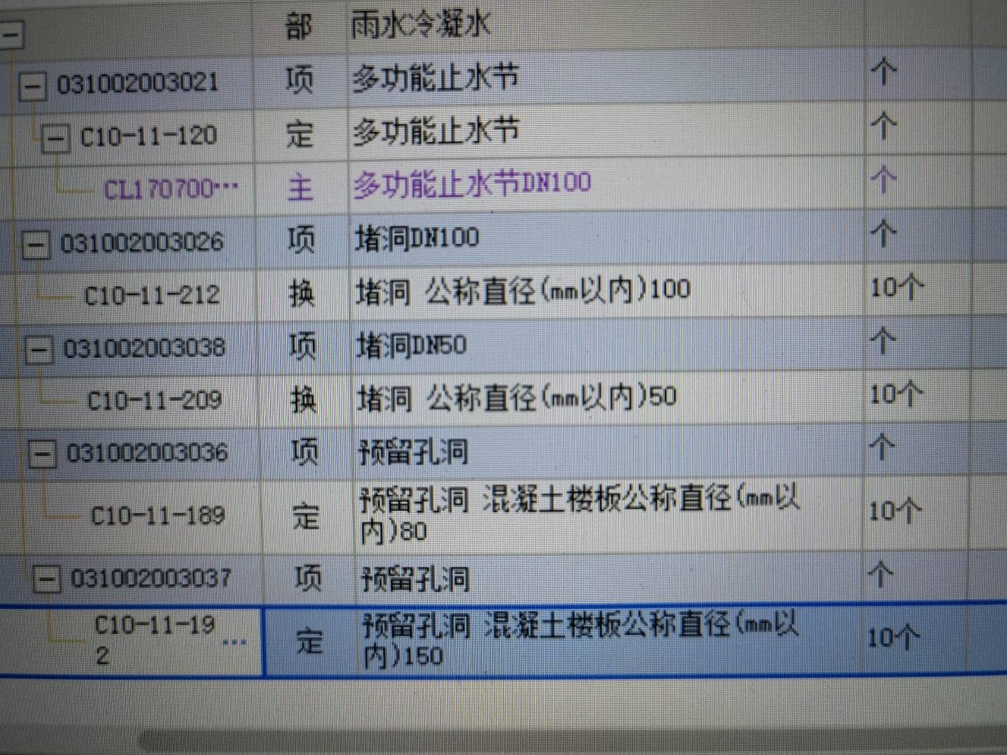 孔洞