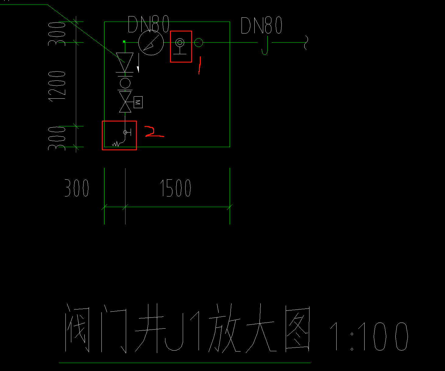 给水阀门井