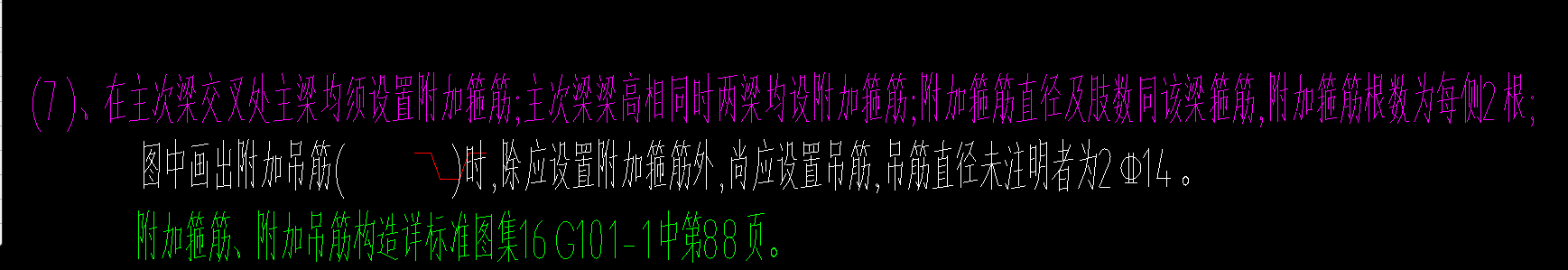 附加箍筋