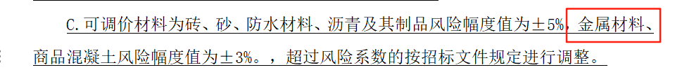 调价