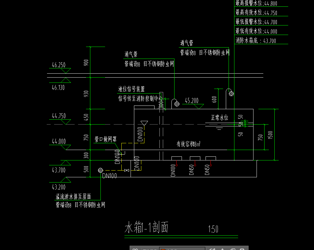 管道标高