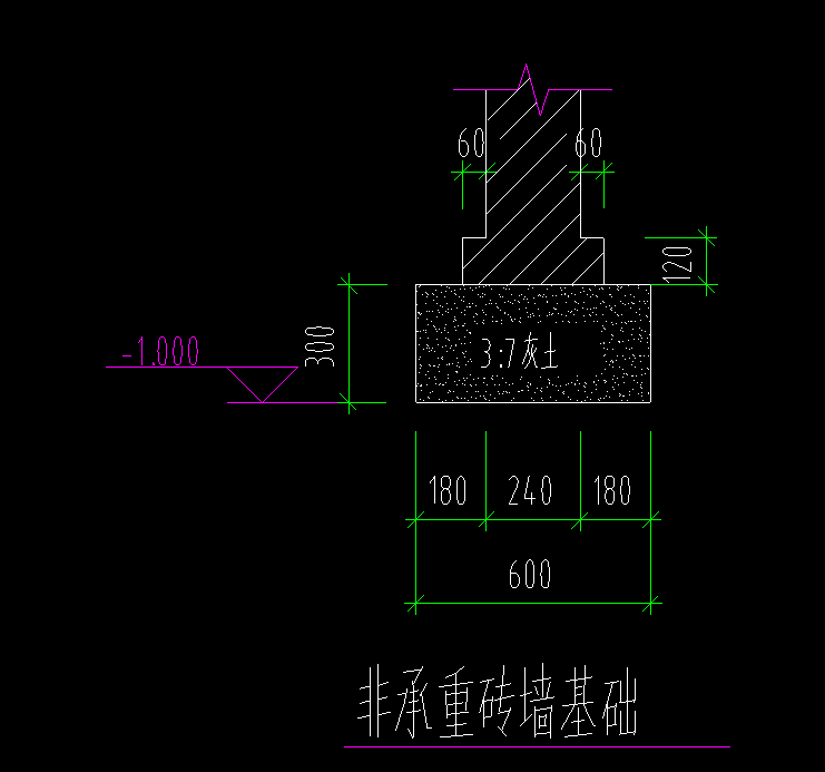 砖基础