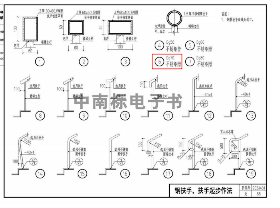 栏杆扶手