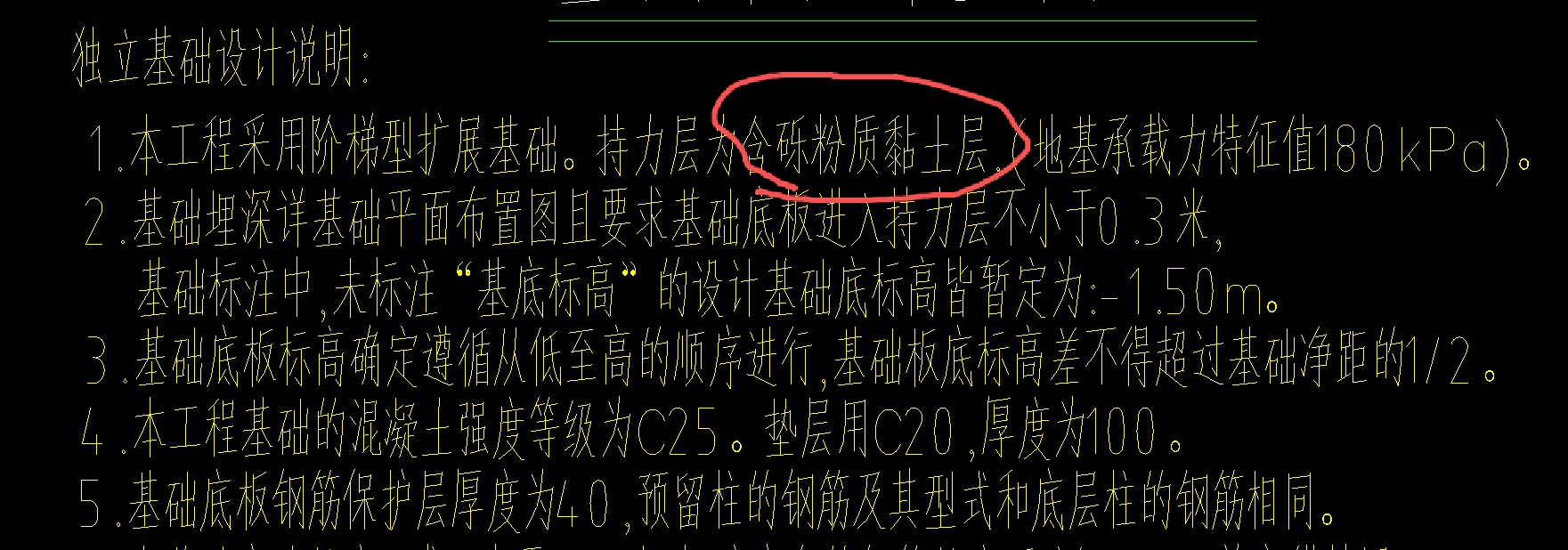 独立基础