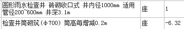 检查井