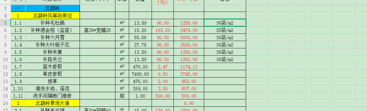 怎么套价