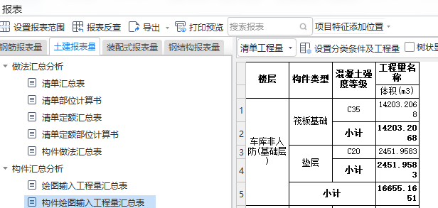 筏板基础