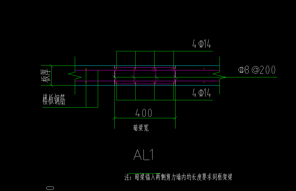 暗梁