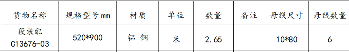 母线槽