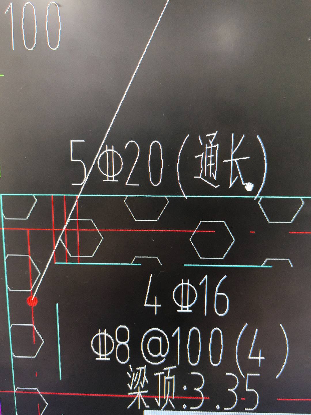 通长钢筋