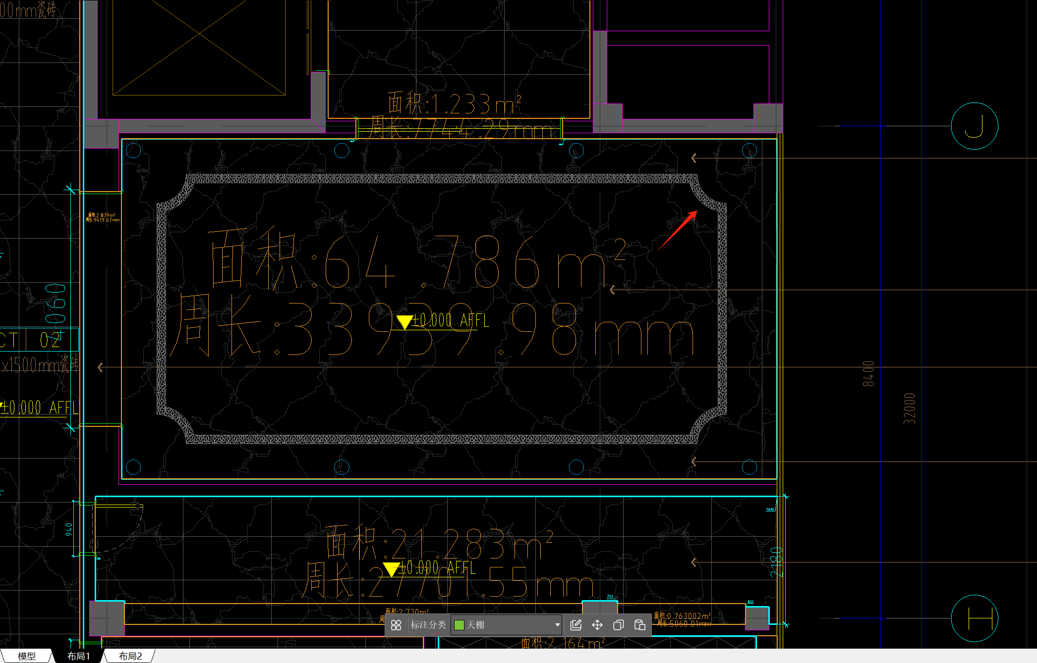 答疑：精装修请问楼地面需要扣下图地面波导线所占面积吗？