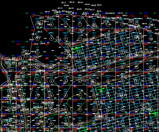 答疑：这个土方图纸，还有必要用cass再核算工程量吗？