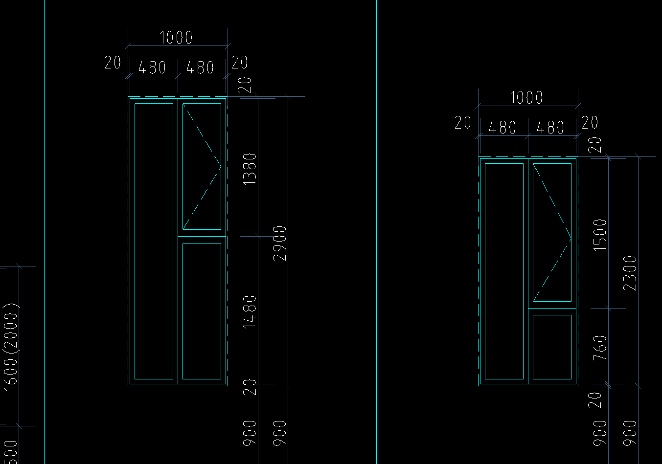 答疑：土建窗户这种是平开还是推拉？