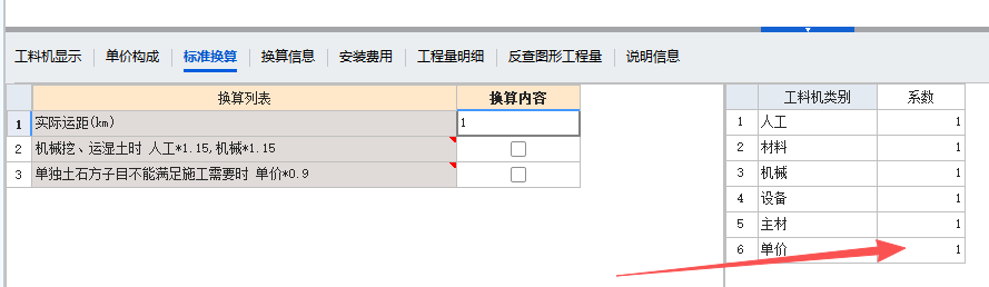 综合单价下浮